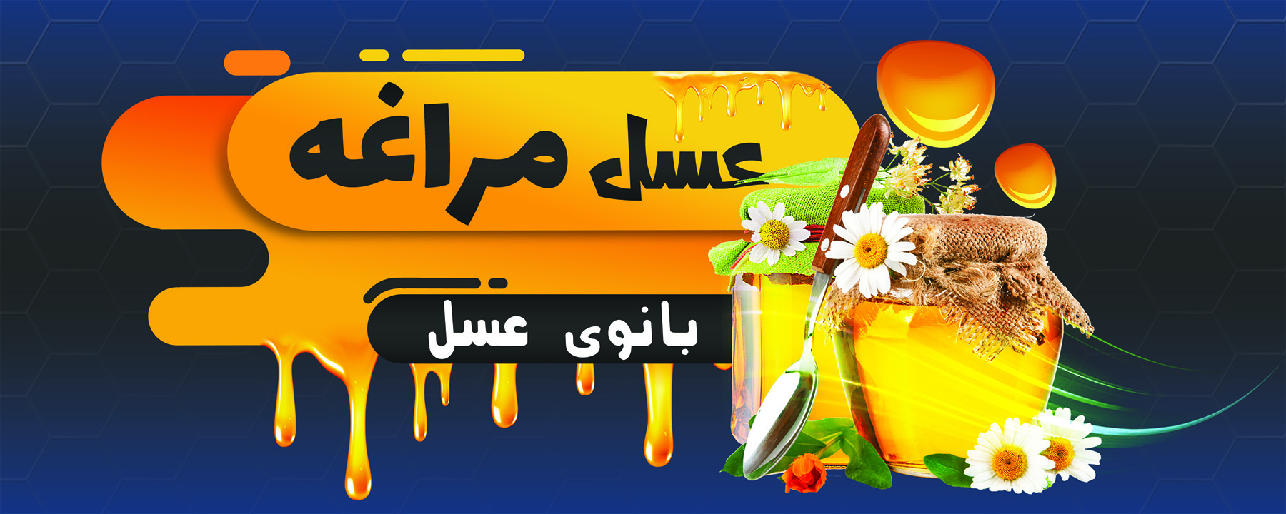 عسل مراغه بانوی عسل