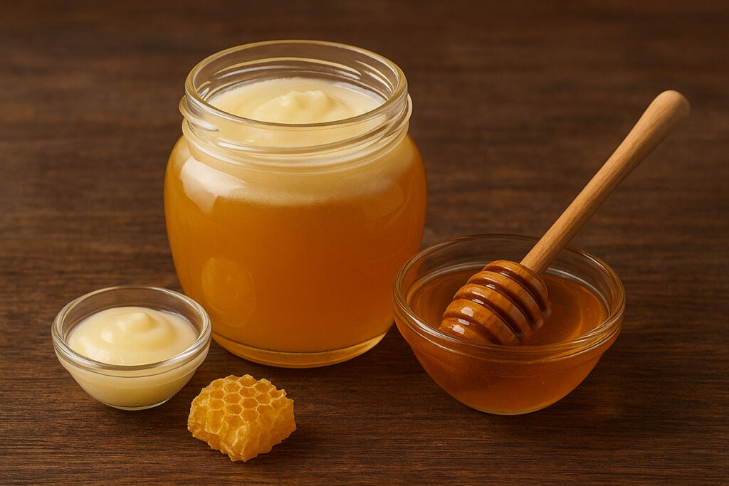 طریقه مصرف ژل رویال با عسل