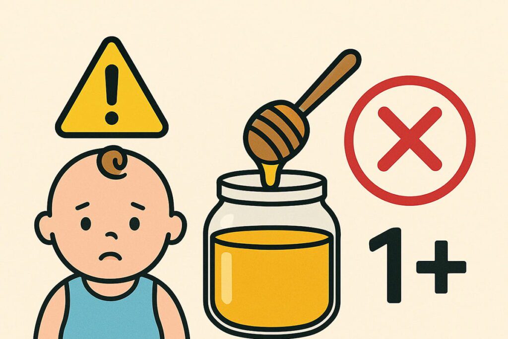 خطرات عسل برای نوزاد زیر 1 سال