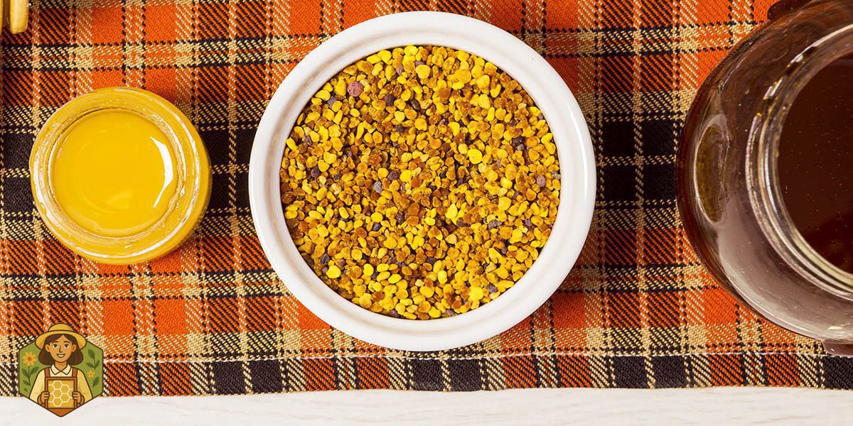 8 مورد از خواص خوردن گرده گل با عسل 4 گرده گل باعسل برای لاغری