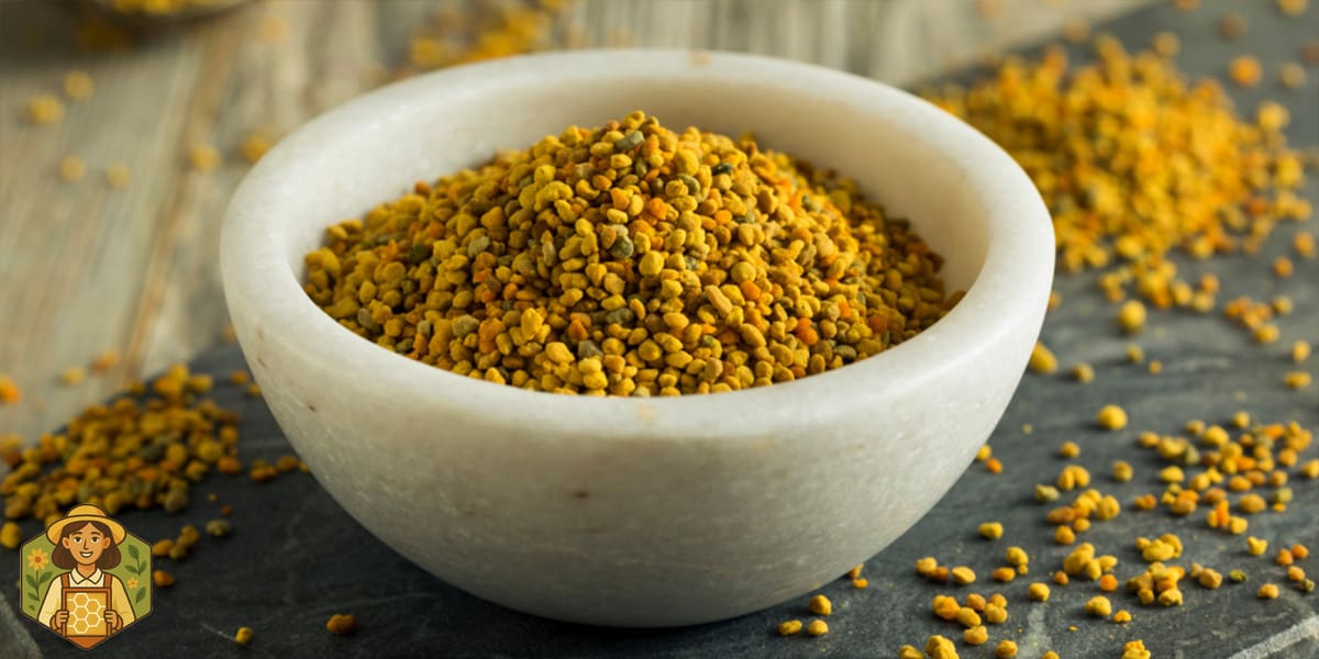 خواص گرده گل برای معده و سلامت دستگاه گوارش 5 خواص خوردن گرده گل با عسل