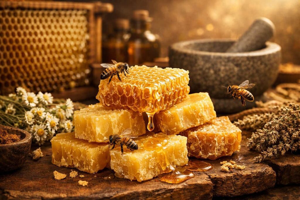 خواص موم عسل در طب سنتی