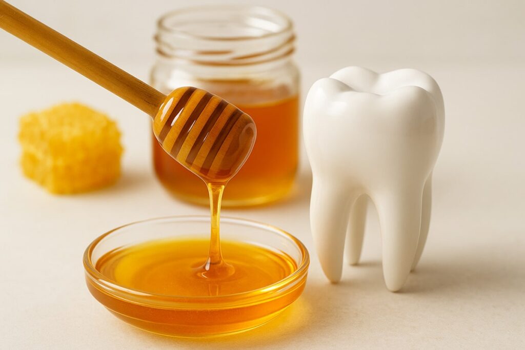 خواص عسل برای دندان