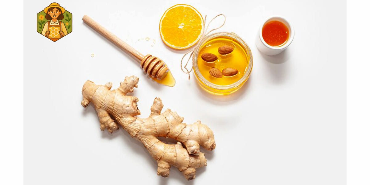 عسل و آبلیمو و زردچوبه