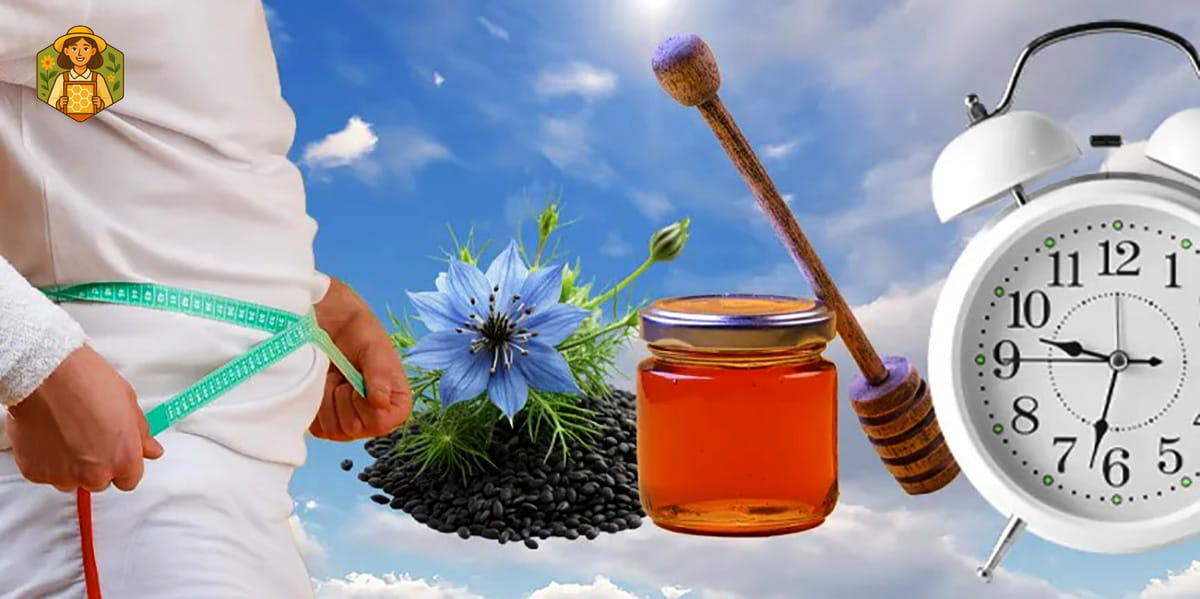 بهترین زمان مصرف سیاه دانه و عسل؛ ناشتا یا قبل از خواب؟ 3 مصرف دوسین برای لاغری